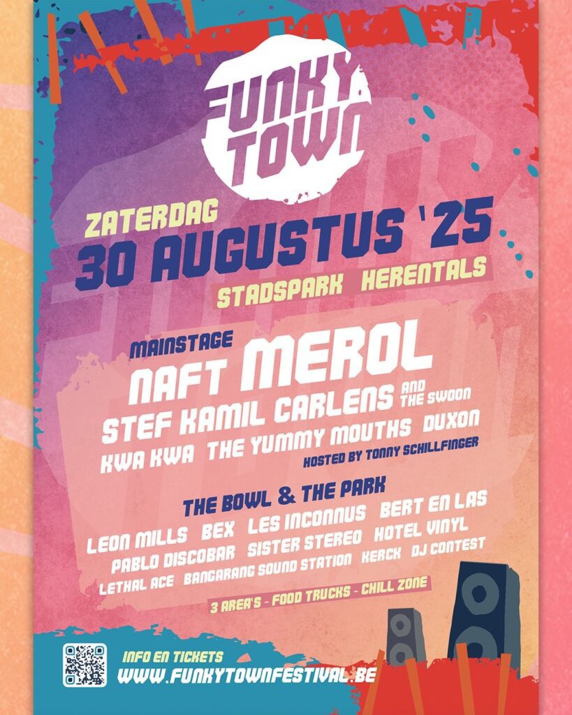 FUNKY TOWN FESTIVAL 2025 2025 Poster