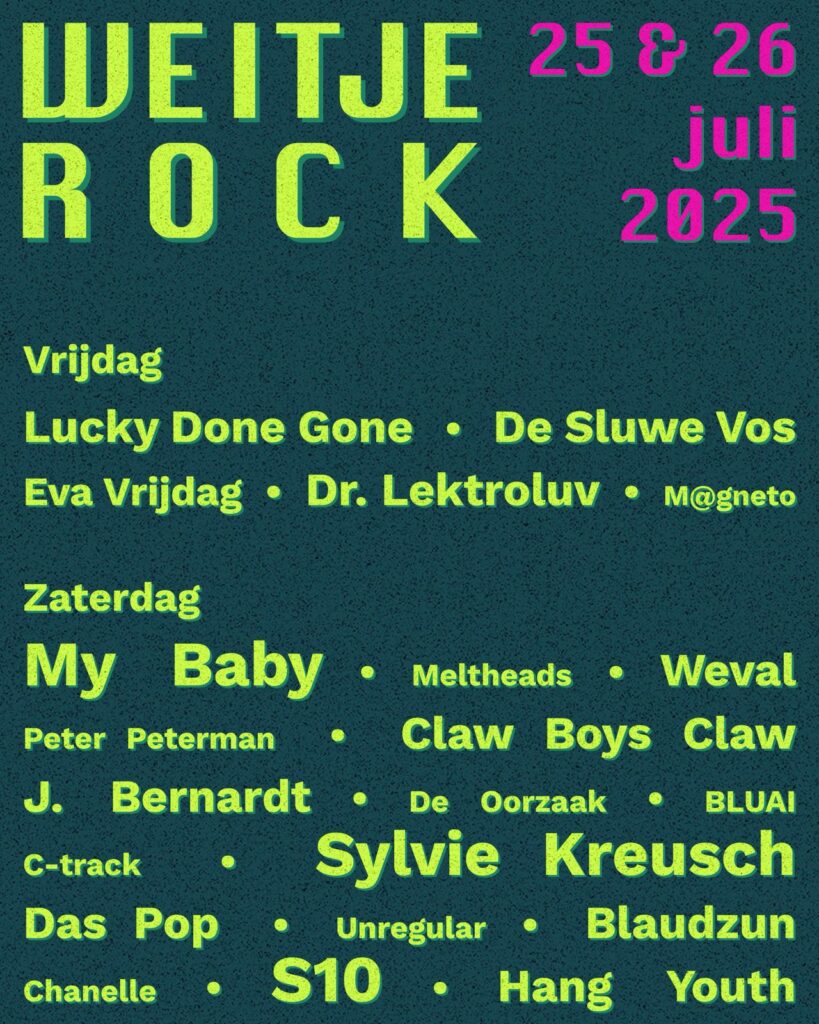 Weitjerock 2025 Poster