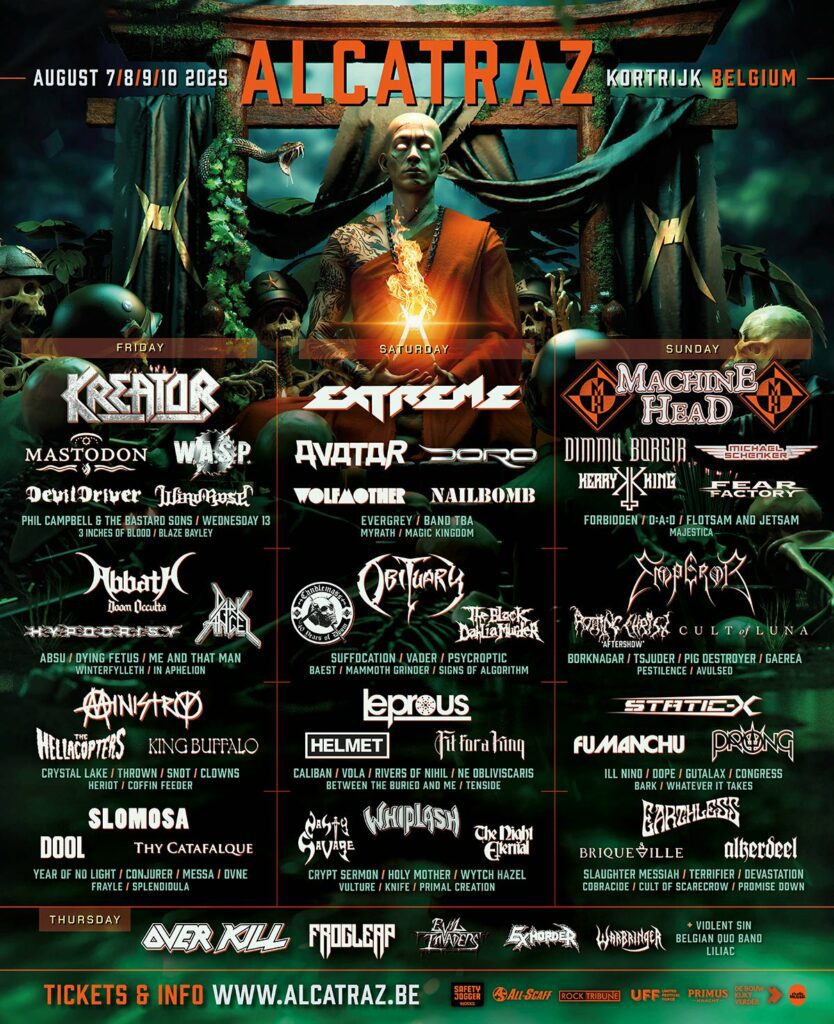 Alcatraz Open Air 2025 Poster