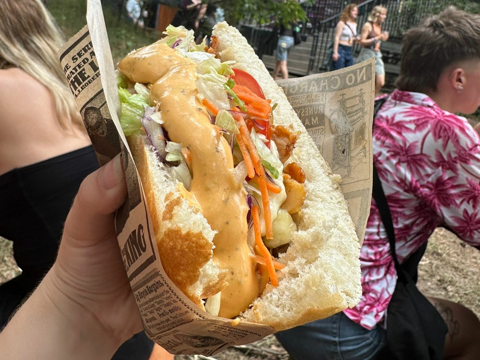 Pita raclette Kebab_ery op Best Kept Secret 2025