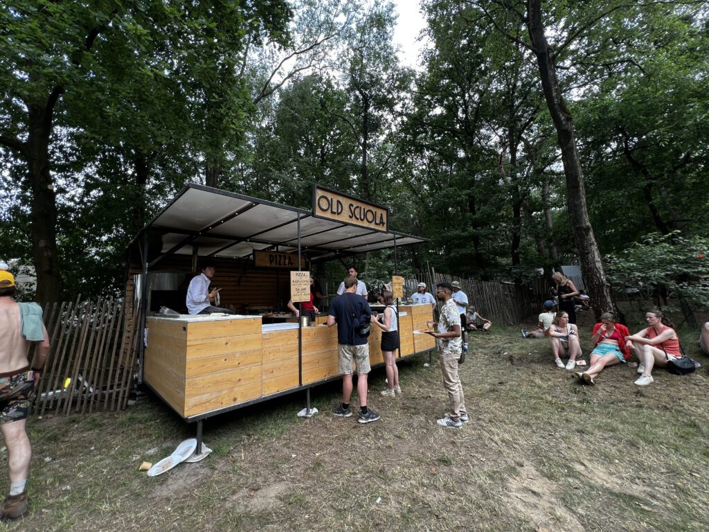 Old Scuola pizza op Best Kept Secret 2025
