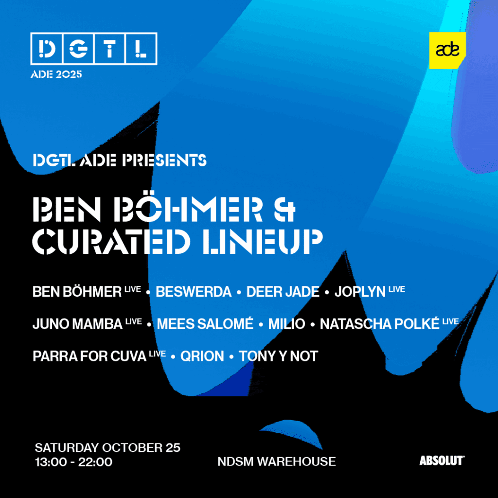 DGTL ADE - Ben Böhmer 2025 Poster