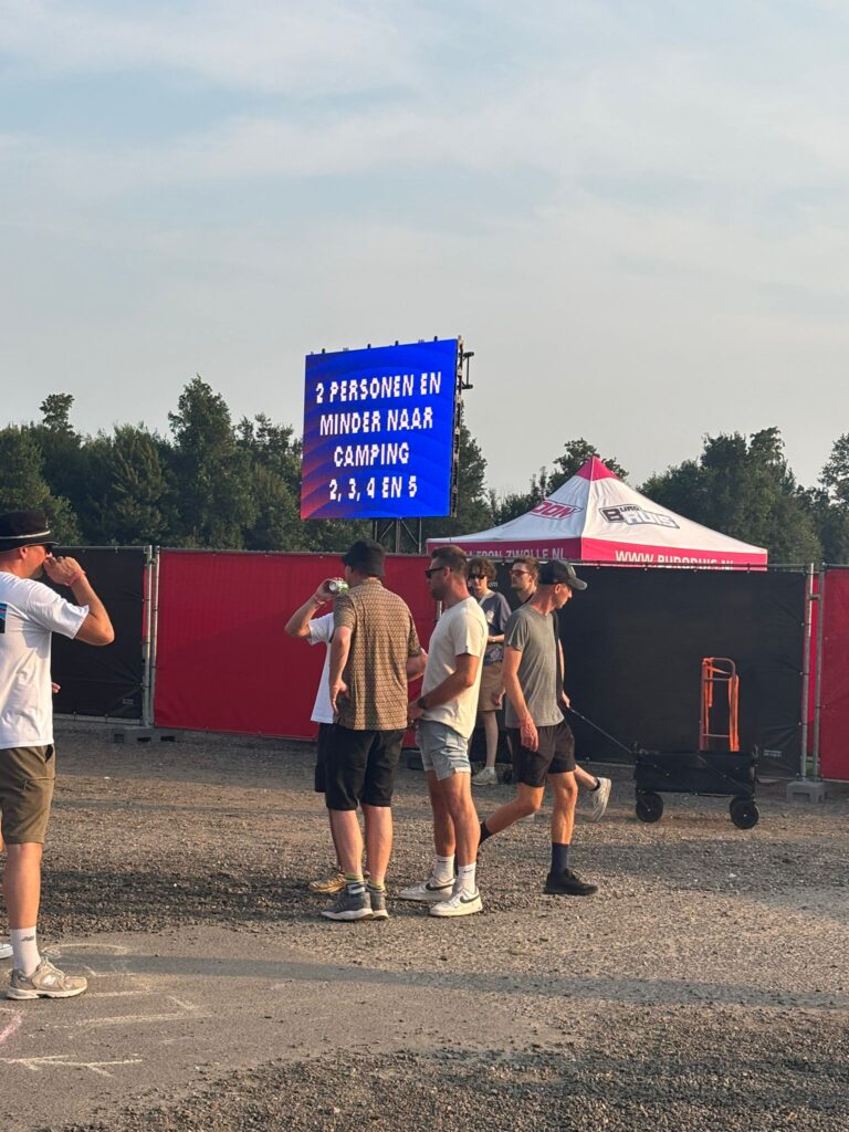 Lowlands camping update 2025